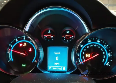 2012 Chevrolet Cruze Ltz z USA, uszkodzony, nr VIN 1G1PH5SC2C7213256